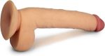 Dildo - Molded by A Real Pornstar - for Experienced Users - Suction Base - Harness Compatible for Anal Play - TPR Material, Latex & Phthalate Free - 11.5" x 2" x 5" - Image 2