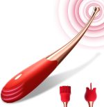 Electric Handheld Vibrating Massager -Clitioral Silent Relaxes Muscles 10 Modes Vibratorsmassager Electronic for Foot Or Neck Waterproo Personal for Adult Tools Couples Relaxation TR0369 (Pink) - Image 2
