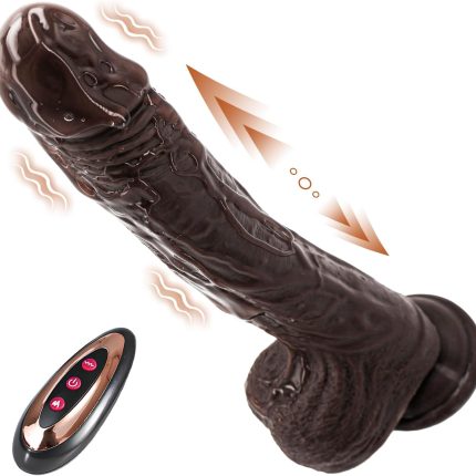 9 Inch Silicone Dick Realistic Adult Toy for Women with Strong Suction Cup and Remote Contorl for Hands-Free Play