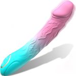 Rabbit Ears Pleasure Toy Automatic Control Adult Toy for Women 8 Inch Realistic Silicone Dick with Strong Suction Cup for Hands-Free Play - Soft Sensory Accessories Portable Gifts