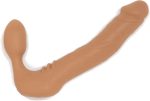More Strapless Strap-on Silicone Double Dildo - Image 2